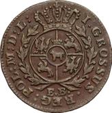 Reverse 1 Grosz 1779 EB