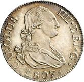 Obverse 2 Reales 1807 M AI