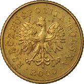 Obverse 1 Grosz 2000 MW