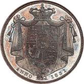 Reverse Halfcrown 1831 WW