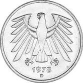 Reverse 5 Mark 1978 D