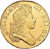 Obverse Five guineas 1700 First laureated bust