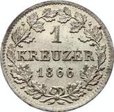 Reverse Kreuzer 1866