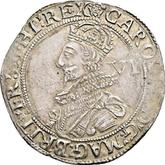 Obverse Sixpence no date (1625-1642) Third draped bust