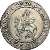 Obverse Crown no date (1642-1649) Fourth type horseman