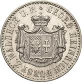 Obverse 1/6 Thaler 1843 A