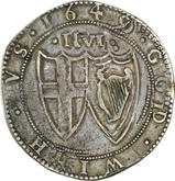 Reverse Halfcrown 1649