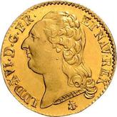 Obverse Louis d'Or 1786 H