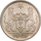 Obverse Gulden 1923 Cog