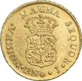 Reverse 2 Escudos 1761 PN J