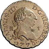 Obverse 1 Maravedí 1770 M