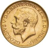 Obverse Sovereign 1926 P