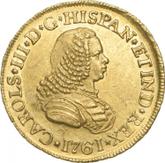 Obverse 2 Escudos 1761 PN J