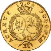 Reverse 1-1/2 Ducat 1794 Kościuszko Uprising