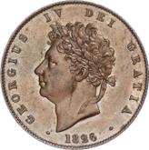 Obverse Halfpenny 1826