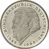 Obverse 2 Mark 1994 F Franz Josef Strauss