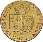Reverse Louis d'Or 1789 B