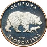 Reverse 100 Zlotych 1983 MW Pattern Bear
