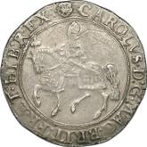 Obverse Halfcrown no date (1625-1642) Second type of horseman