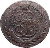 Reverse 1 Kopek 1789 ММ