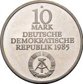 Reverse 10 Mark 1985 A Humboldt University