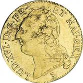 Obverse Louis d'Or 1789 T