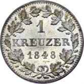 Reverse Kreuzer 1848