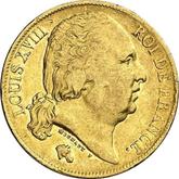 Obverse 20 Francs 1824 W