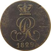 Obverse 2 Pfennig 1829 C