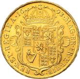 Reverse Five guineas 1693