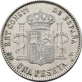 Reverse 1 Peseta 1903 SMV