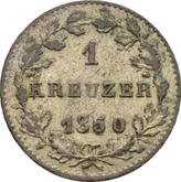 Reverse Kreuzer 1850