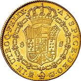 Reverse 8 Escudos 1819 M GJ