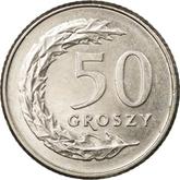 Reverse 50 Groszy 2009 MW