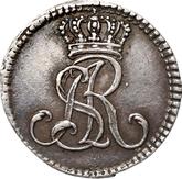 Obverse 1 Grosz (Srebrenik) 1771 Pattern Monogram in cursive letters