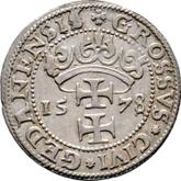 Reverse 1 Grosz 1578 Danzig