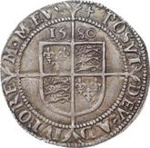 Reverse Sixpence 1580 Fifth issue