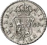 Reverse 1/2 Real 1818 M GJ