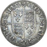 Reverse Fourpence (Groat) no date (1561-1571) Milled coinage