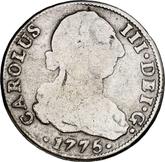 Obverse 4 Reales 1775 S CF