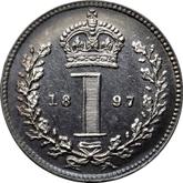 Reverse Penny 1897 TB