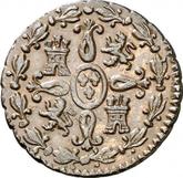 Reverse 2 Maravedís 1832
