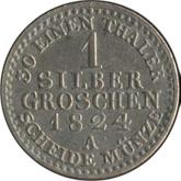 Reverse Silber Groschen 1824 A
