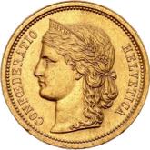 Obverse 20 Francs 1886
