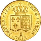 Reverse Double Louis d'Or 1786 I