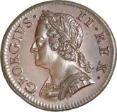 Obverse Farthing 1749 Old Head