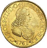 Obverse 8 Escudos 1761 NR JV