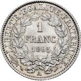 Reverse 1 Franc 1895 A
