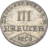 Reverse 3 Kreuzer 1808