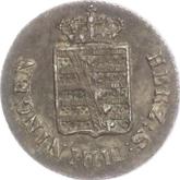 Obverse 1/2 Kreuzer 1830 L